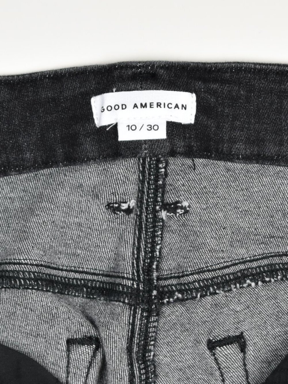 Good American Good Legs Straight Jeans NEW - 10 / 30 - Picture 6 of 7